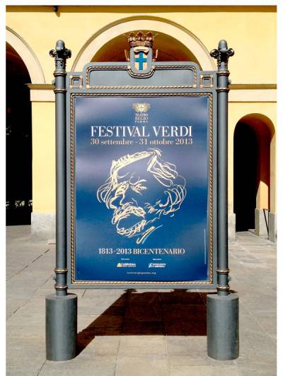 Festival Verdi 2013 - Cartello stradale