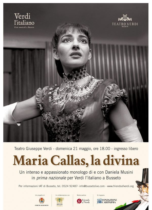 Comune di Busseto - Maria Callas, la divina