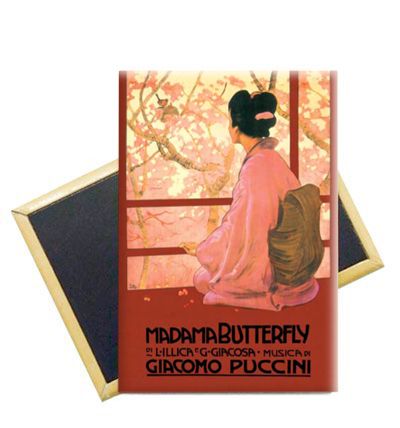 Magnete <i>Madama Butterfly 1</i><br>Cod. MG.11<Br>