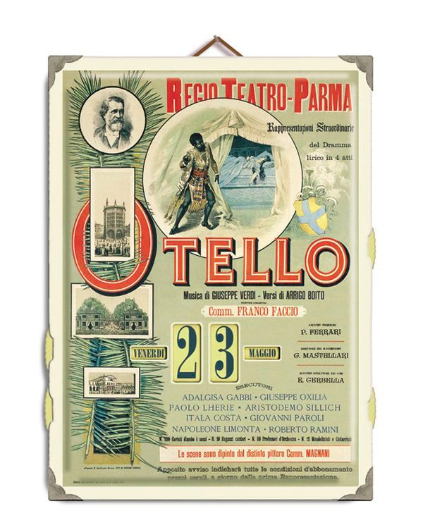 Calendario perpetuo <i>Otello</i><br>Cod. CP.01<Br>