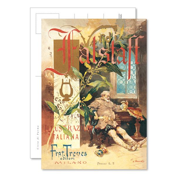 Cartolina <i>Falstaff</i><br>Cod. CA.03<Br>