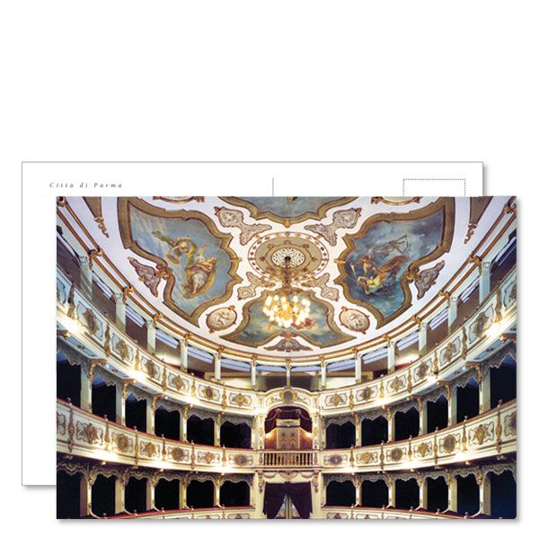 Cartolina <i>Teatro Verdi Busseto</i><br>Cod. CA.30<Br>