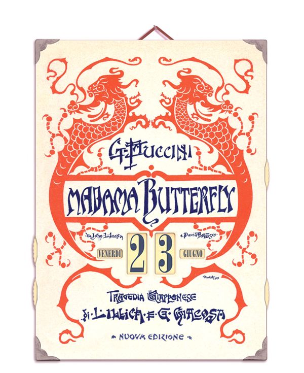 Calendario <i>Madama Butterfly 2</i><br>Cod. CP.09<Br>