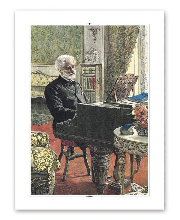 Stampa <i>Verdi al pianoforte</i><br>Cod. ST.11<Br>