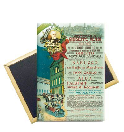 Magnete <i>Celebrazioni Parma 1913</i><br>Cod. MG.03<Br>