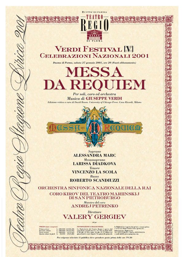 Festival Verdi - Messa da Requiem