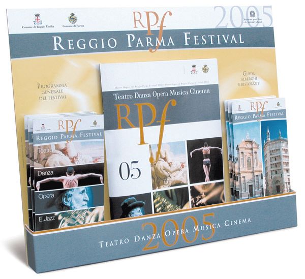 Reggio Parma Festival - Display depliants