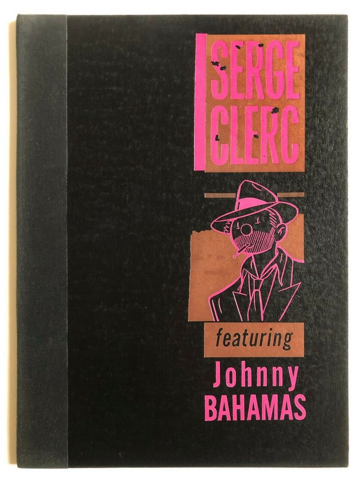 Serge Clerc - Portfolio Johnny Bahamas - Champaka book 1984