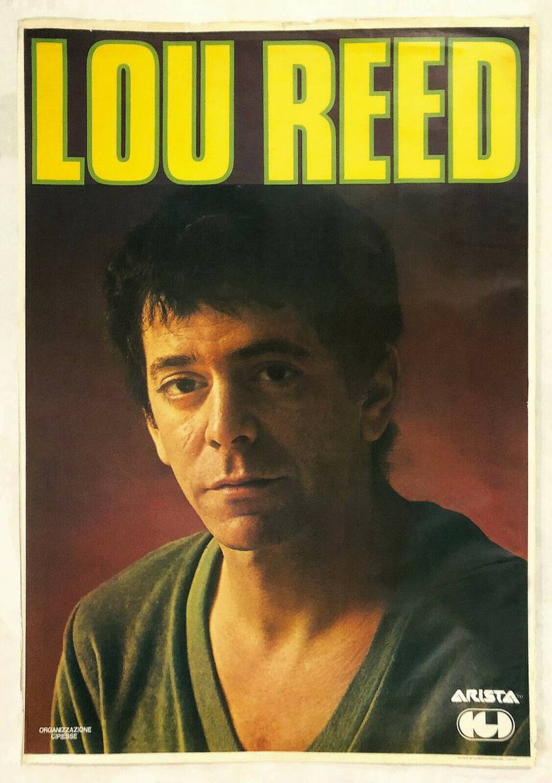 Lou Reed Poster promozionale di 