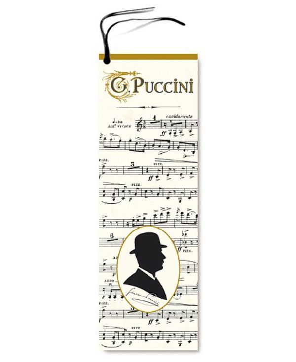 Segnalibro <i>Puccini note</i><br>Cod. LP.04<Br>