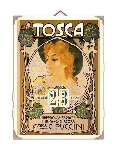 Calendario perpetuo Tosca Cod.CP.15