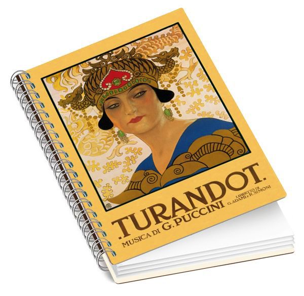 Quaderno <i>Turandot</i><br>Cod. QU.05 - Cod. RU.05<Br>